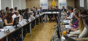 El Consejo de Planificaci&oacute;n sesion&oacute; ayer en Quito y aprob&oacute; el plan nacional del buen vivir 2017 - 2021.