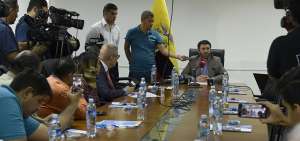 Alfredo Altamirano, gerente de mercadeo de CNT, tuvo un di&aacute;logo con los medios de comunicaci&oacute;n de Guayaquil.