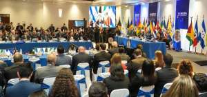 Presidente Moreno pide coordinaci&oacute;n regional en cumbre de seguridad