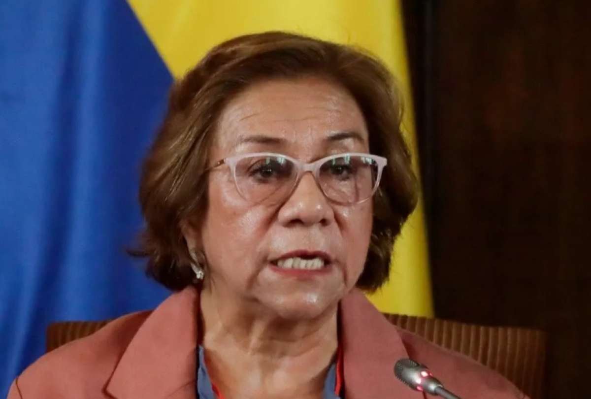 La canciller de Colombia, Rosa Villavicencio.