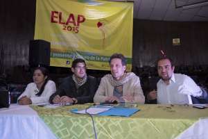 El encuentro de j&oacute;venes fue previo a la ELAP, que se realizar&aacute; en septiembre en el Ecuador. Foto: Daniel Molineros/ EL TEL&Eacute;GRAFO