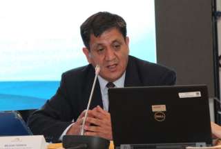Wilson Toainga asumió el cargo de Fiscal General del Estado subrogante. 
