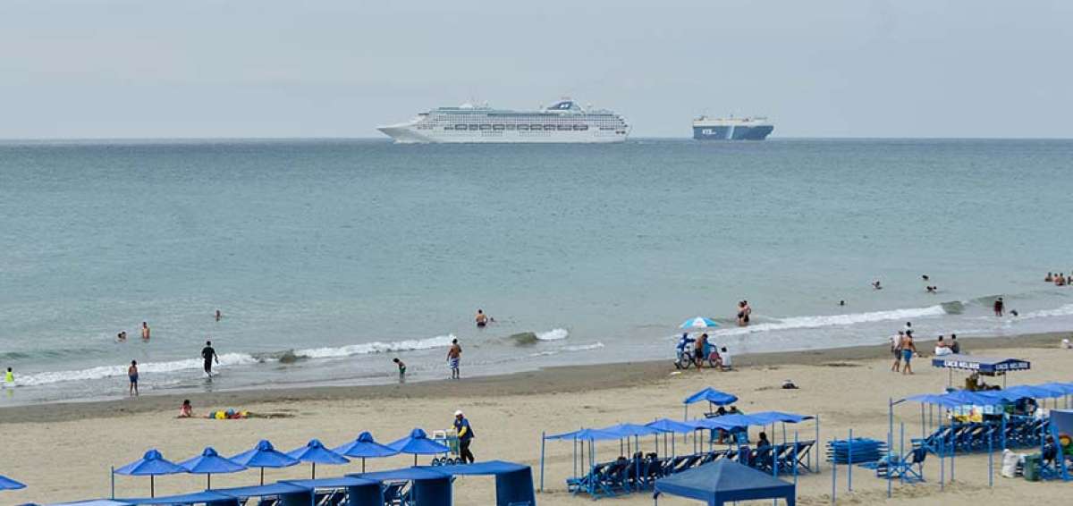 El tour del Sea Princess lleg&oacute; a la playa El Murci&eacute;lago. Fue el &uacute;ltimo de la temporada 2016-2017.