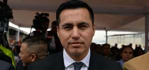Juan Diego Bustos. alcalde de Gualaceo