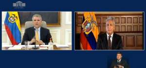 Presidente expuso el manejo de la emergencia sanitaria ante Colombia y Bolivia