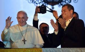 Visita del Papa Francisco al Palacio de Carondelet