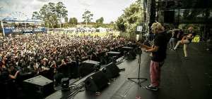 Papaya Dada, una de las bandas invitadas al festival musical que se desarrolla en Quito.