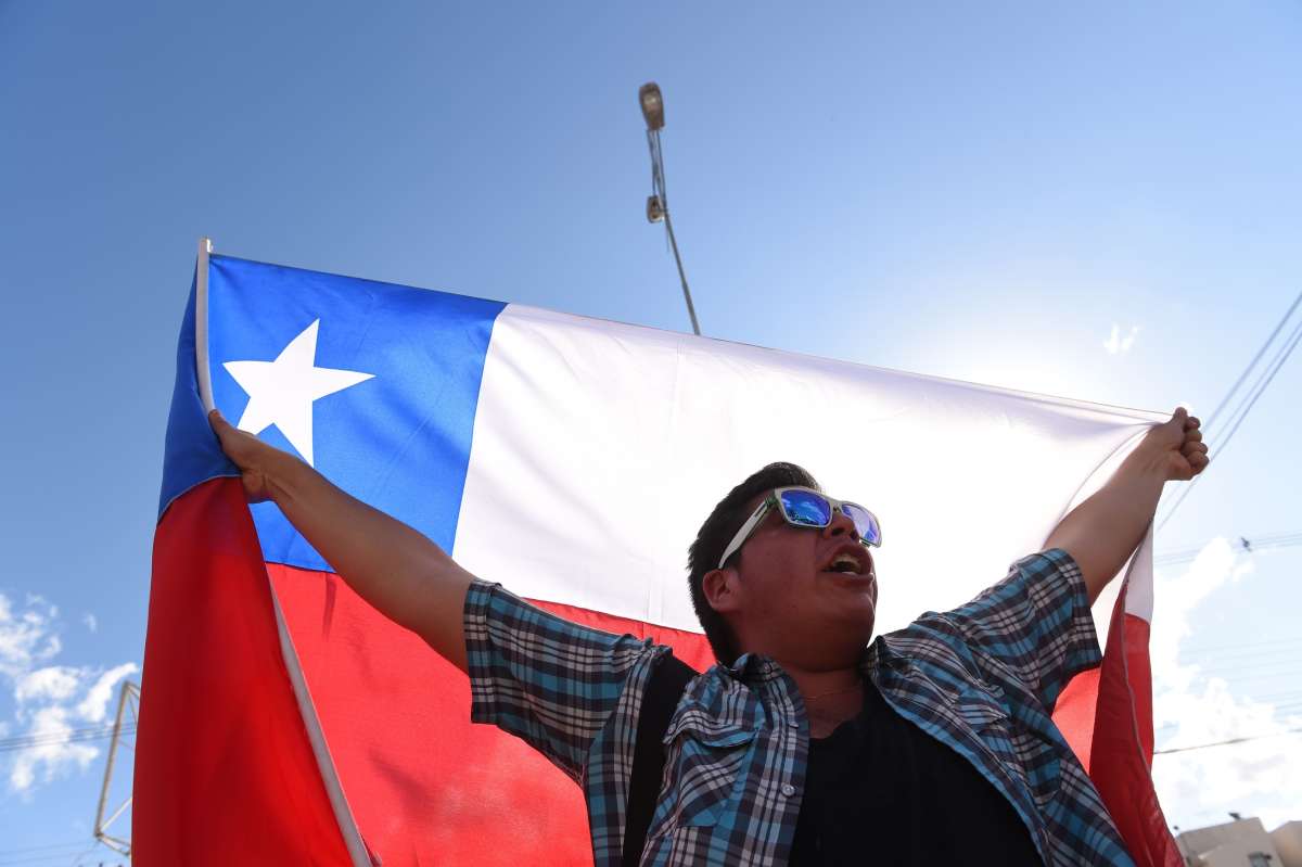 Los chilenos son mayor&iacute;a en Cuiab&aacute; donde la selecci&oacute;n de ese pa&iacute;s jugar&aacute; su primer partido del Mundial Brasil 2014. Foto: AFP