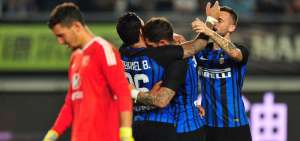 Inter de Mil&aacute;n derrota 1-0 a Lyon en un amistoso en China