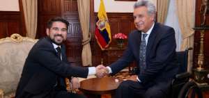 Bucaram se reuni&oacute; con presidente Len&iacute;n Moreno