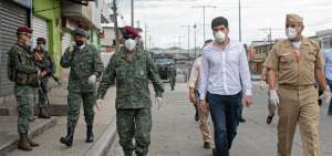El Segundo Mandatario ecuatoriano ha mantenido su agenda en territorio, especialmente en Guayas, la provincia con mayor n&uacute;mero de casos en el pa&iacute;s.