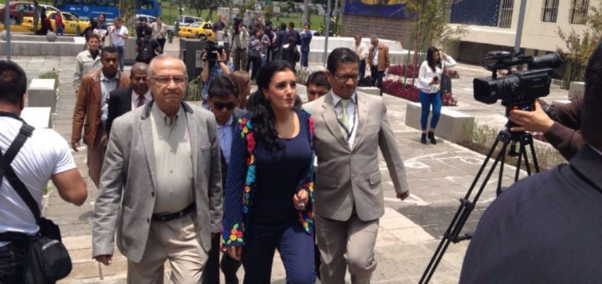 Rosana Alvarado presenta ante la Fiscal&iacute;a denuncia contra Cedatos