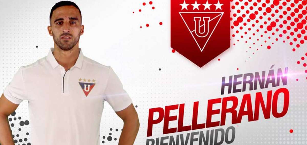 Liga de Quito oficializa finalmente a Pellerano como nuevo refuerzo