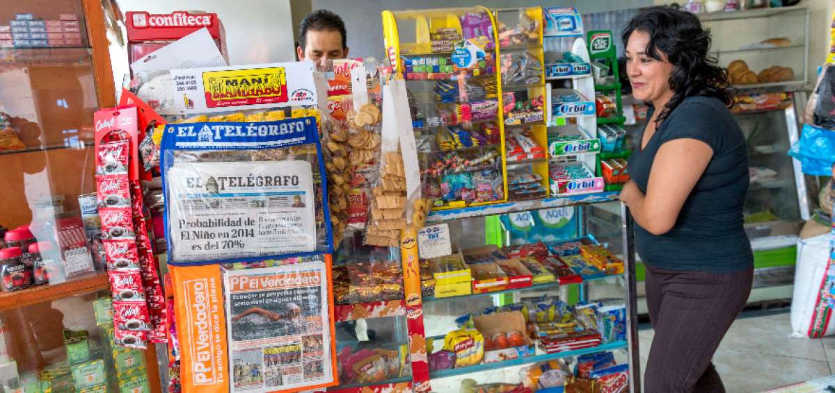El comercio a trav&eacute;s de tiendas de abarrotes es uno de los nichos de negocio m&aacute;s extendidos en la ciudad de Quito, de acuerdo con datos oficiales.