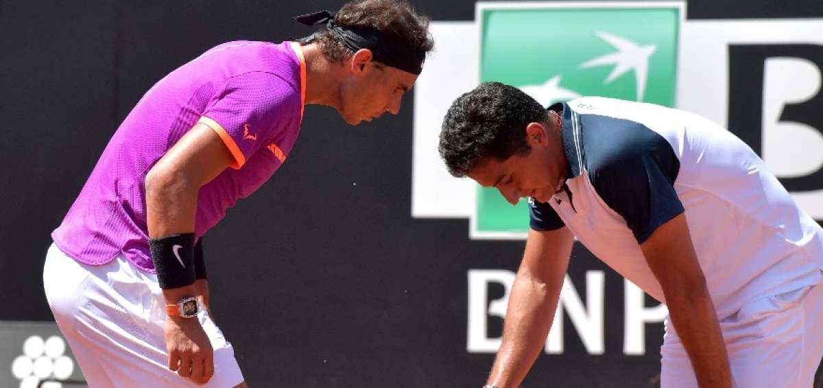 Nadal avanza a octavos de Roma tras el retiro de Almagro