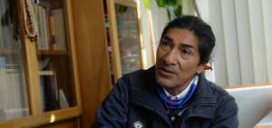 Yaku P&eacute;rez Guartambel. Candidato a la Prefectura del Azuay.
