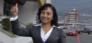 Mery Zamora. Dirigente pol&iacute;tica de Unidad Popular
