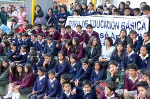 En la instituci&oacute;n estudian m&aacute;s de 600 j&oacute;venes en la jornada matutina y en la vespertina. Foto: &Aacute;lvaro P&eacute;rez 