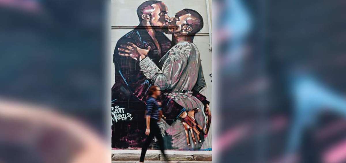 Un mural pol&eacute;mico en S&iacute;dney