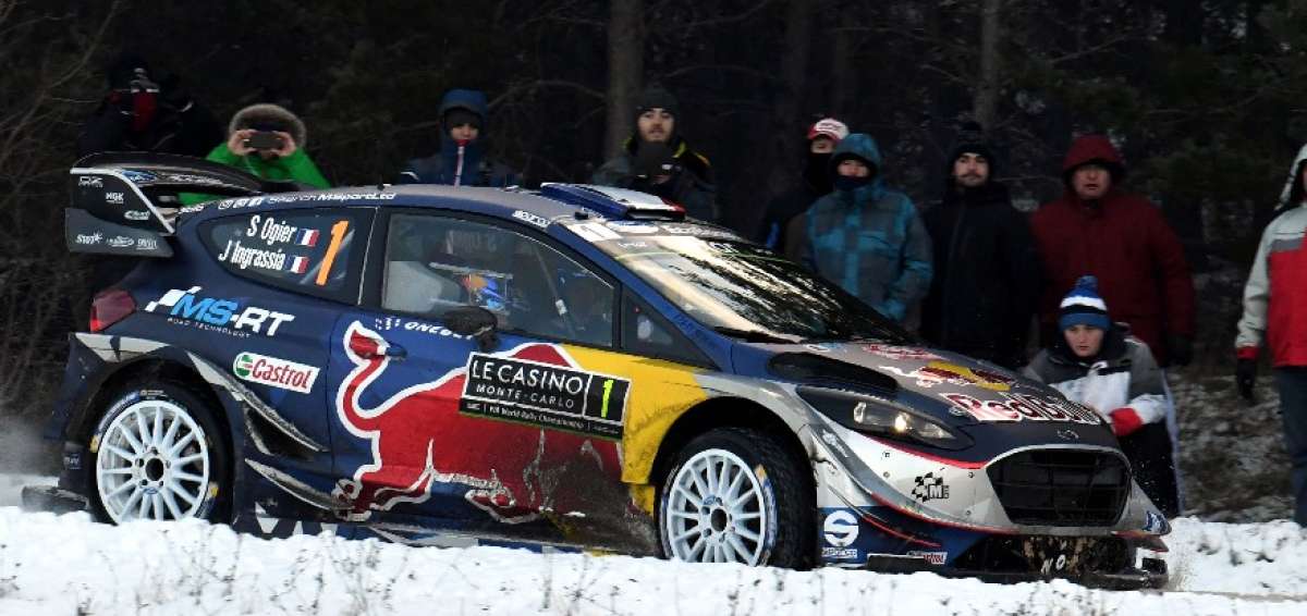 Ogier lidera el Rally de Montecarlo tras el accidente de Neuville