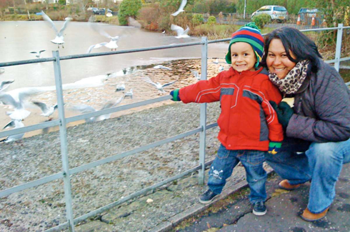 &lsquo;En Glasgow conoc&iacute; a mi esposo y tuve a mi hijo&rsquo;