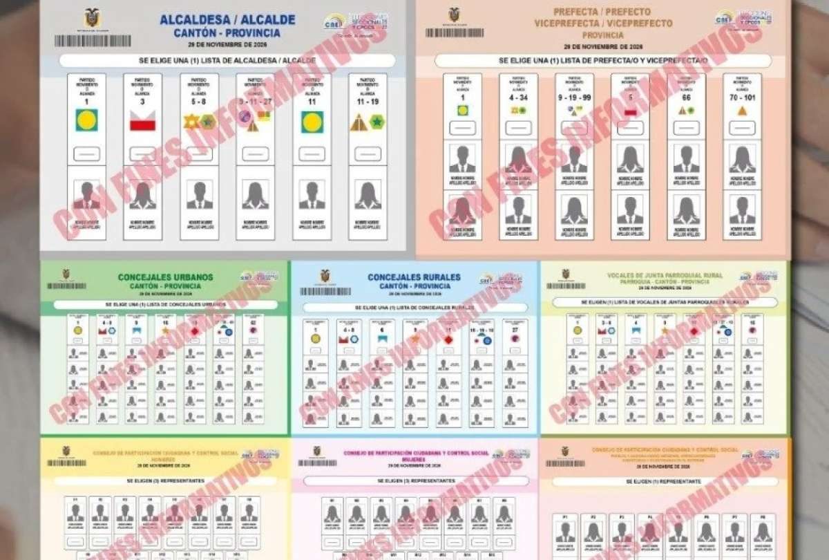 Ocho papeletas recibir&aacute;n los votantes en las elecciones del 29 de noviembre