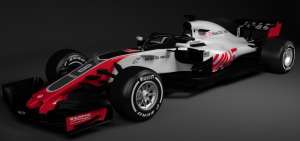 El VF-18 conserva los colores de la marca (gris, rojo y negro), en una versi&oacute;n que se asemeja al coche de 2016.
