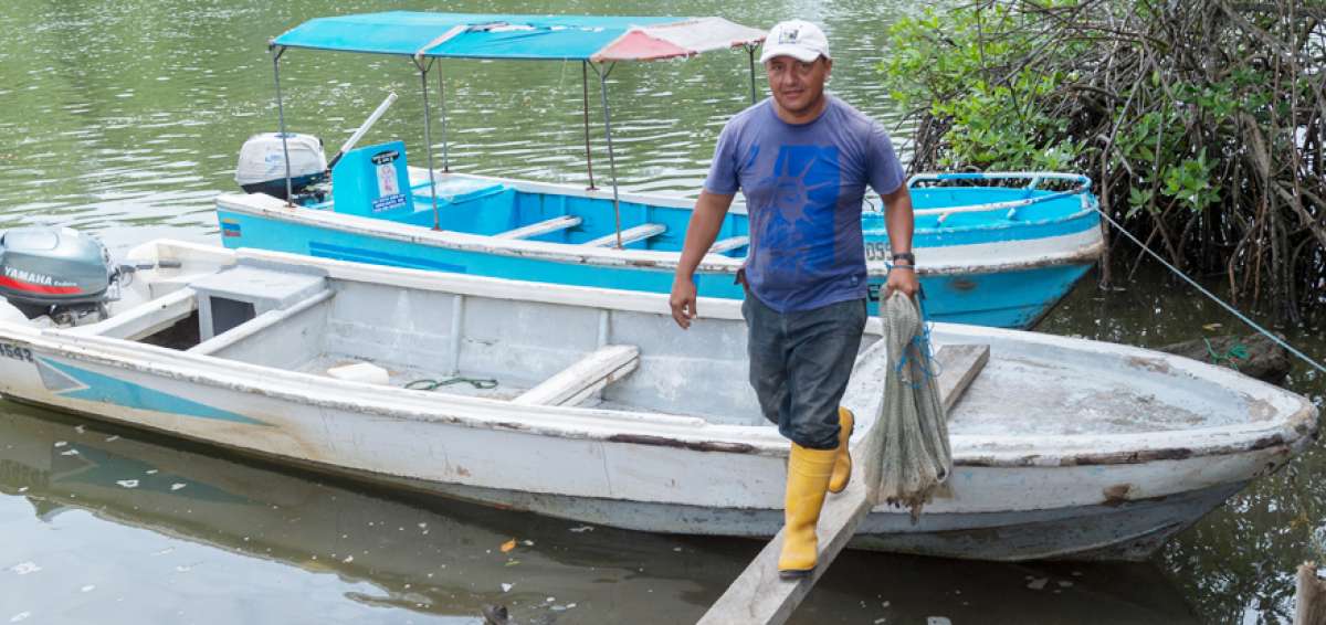 Vicente se convirti&oacute; en camaronero gracias a la invitaci&oacute;n de un amigo