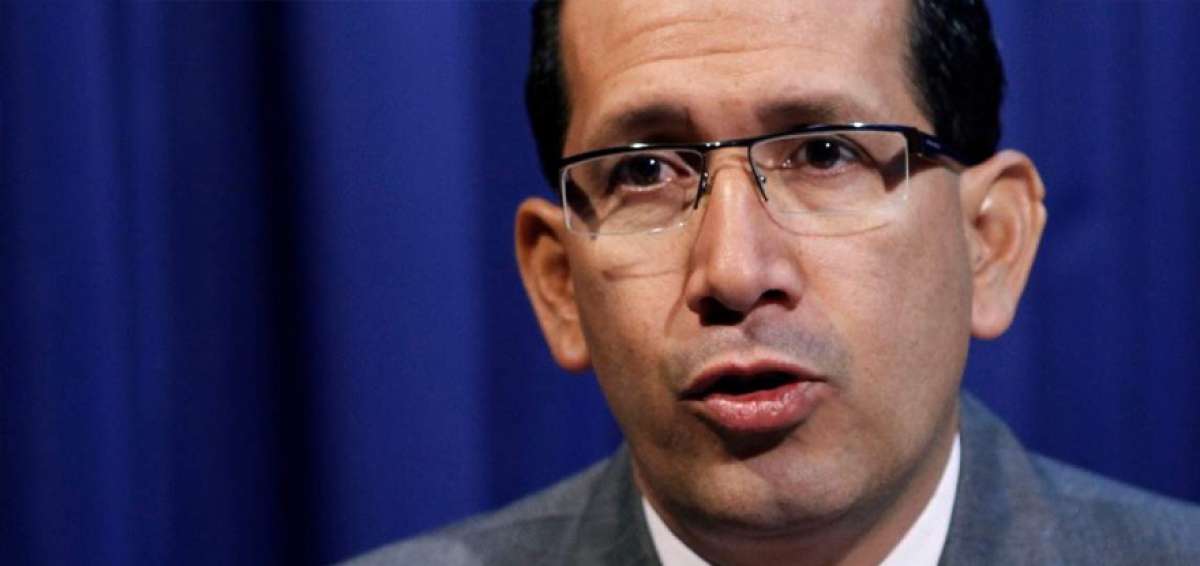 Geovanny Ben&iacute;tez, prefecto de Santo Domingo.