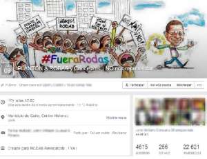 La captura de pantalla de la convocatoria que circula por redes sociales como Facebook. 