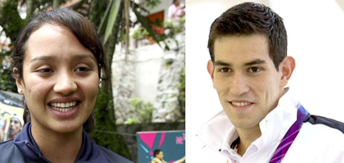 Samantha Ar&eacute;valo y Esteban Enderica se impusieron en los 400 y 800 metros libres, respectivamente, en el Sudamericano de deportes acu&aacute;ticos, que se realiza en Mar del Plata. 