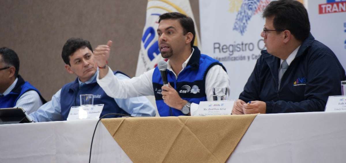Registro Civil, INEC y CNE descartan error en el padr&oacute;n