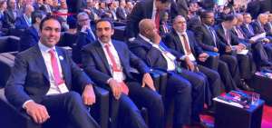 El ministro de Comercio Exterior e Inversiones de Ecuador, Pablo Campana, durante el S&eacute;ptimo Simposio Internacional de la Organizaci&oacute;n de Pa&iacute;ses Exportadores de Petr&oacute;leo (OPEP), que se realiza en Viena.