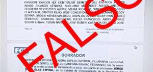Fiscal&iacute;a niega supuesto documento de dictamen abstentivo a Jorge G.