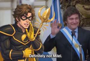 Javier Milei, presidente de Argentina, present&oacute; su cuenta de X en ingl&eacute;s. 