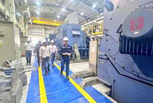 El viceministro de Electricidad, Rafael Quintero, ha realizado visitas en centrales hidroeléctricas para constatar su operación. Estuvo en Miraflores y Jaramijó. 