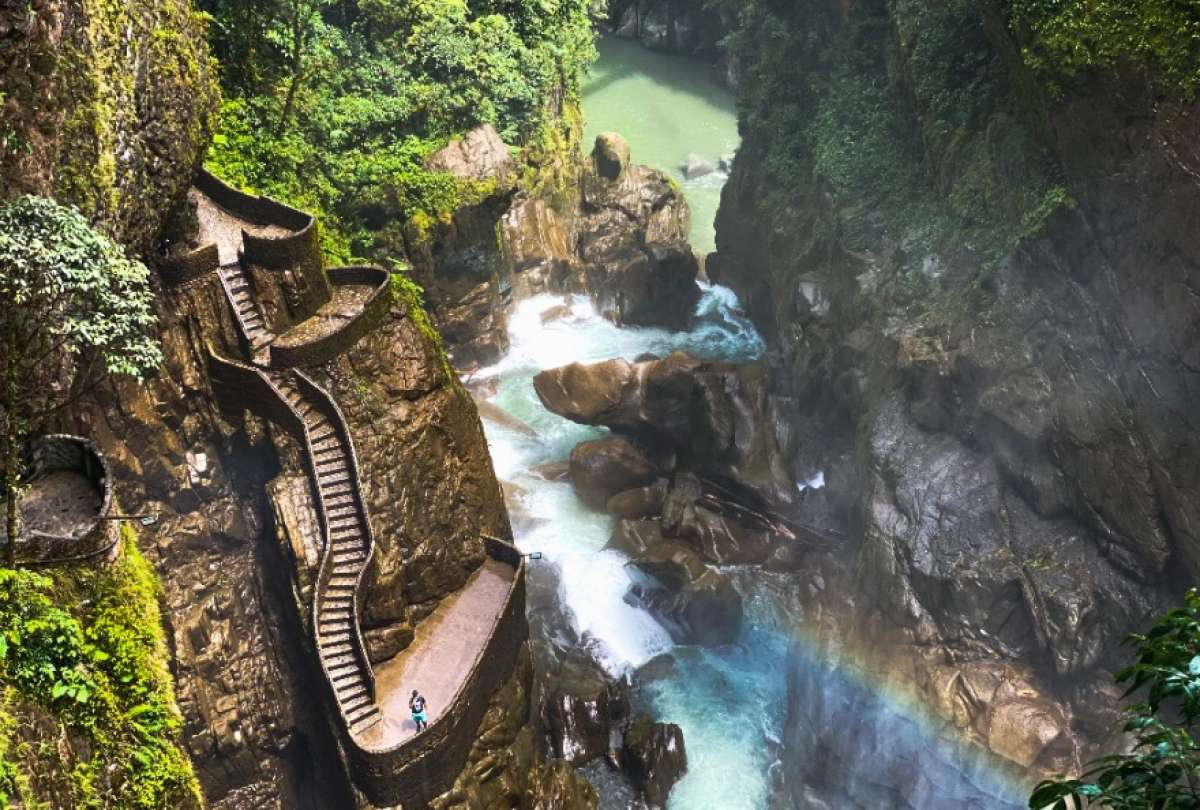 Este es uno de los lugares más visitados en Ecuador.