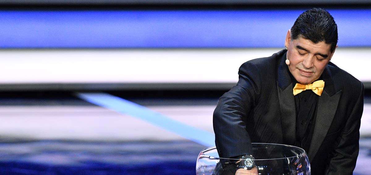 Maradona: "Argentina tiene grupo accesible pero no puede jugar tan mal"