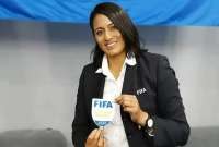 Mónica Amboya recibió la designación de FIFA para ser árbitra VAR