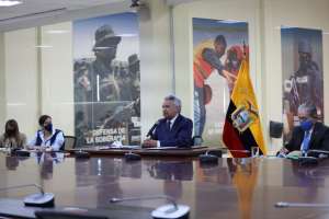 El presidente Len&iacute;n Moreno y ministros de Estado analizaron los resultados del estado de excepci&oacute;n.