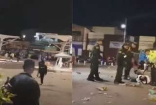 Tras la pérdida de la selección colombiana, hinchas de ese país protagonizaron enfrentamientos entre ellos y con la policía de ese país. Hay cuatro muertos. 