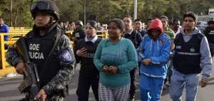 Reos colombianos fueron repatriados de c&aacute;rceles ecuatorianas