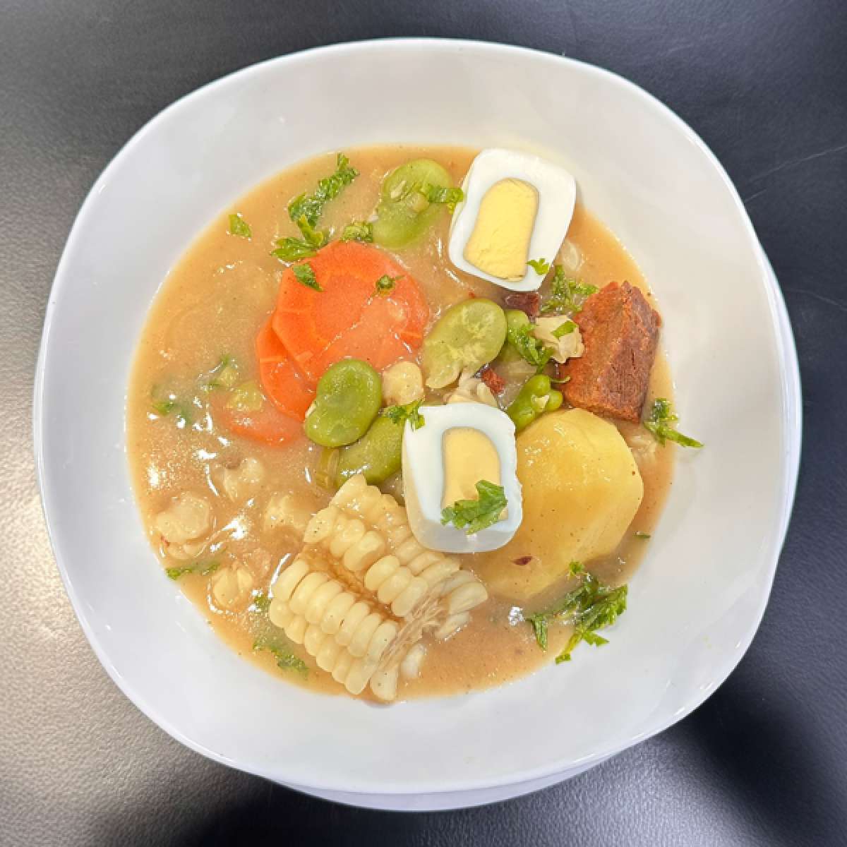 Sopa de la Quite&ntilde;idad del Chef Alberto