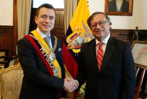Los presidentes Daniel Noboa (Ecuador) y Gustavo Petro (Colombia) hablaron sobre la sequía que azota al norte colombiano y a la Amazonía ecuatoriana.