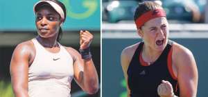La tenista estadounidense Sloane Stephens (izq.) gan&oacute; el Abierto de Estados Unidos el a&ntilde;o pasado. Jelena Ostapenko, tenista originaria de Letonia, tiene un Grand Slam en su palmar&eacute;s, el Roland Garros 2017. 