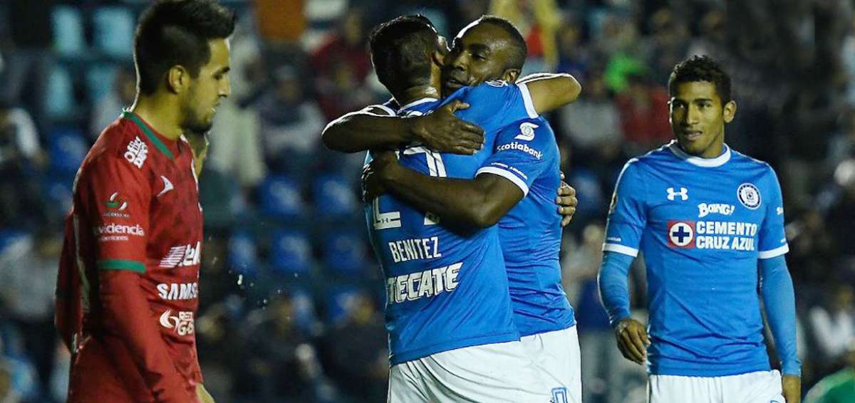 Guerr&oacute;n y Rojas anotaron en la victoria de Cruz Azul