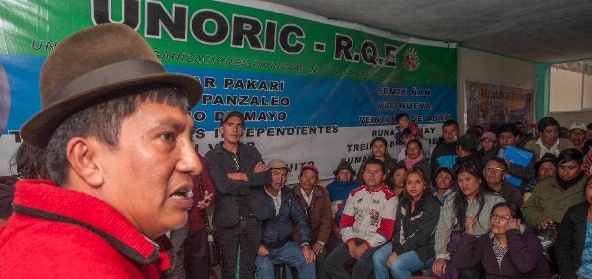 Orlando Tip&aacute;n lider ind&iacute;gena de base aclar&oacute; ayer que el cambio que ofrece Moreno incluye a todo el pa&iacute;s.