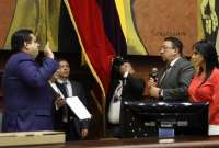 El acto se realizó en la Asamblea Nacional.