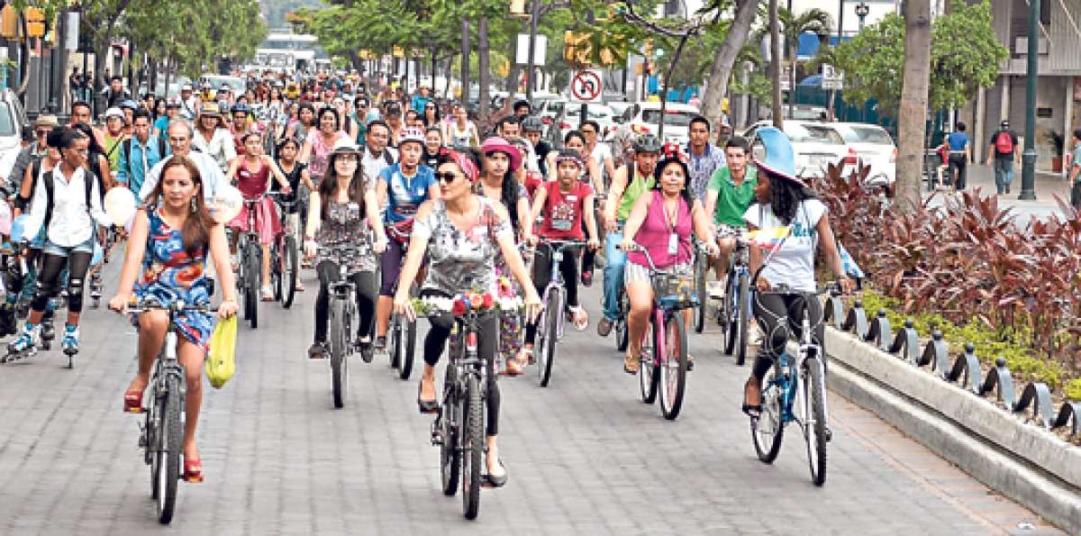 Al evento &lsquo;Rodada de Altura&rsquo;, realizado en Guayaquil el pasado domingo 8 de marzo, asistieron 623 personas. Foto: William Orellana / El Tel&eacute;grafo