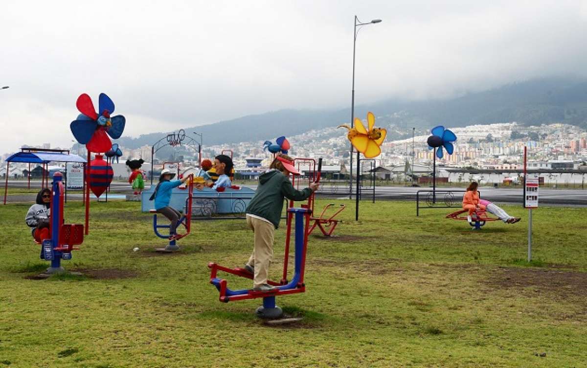 El parque Bicentenario es el segundo m&aacute;s grande de Quito y tiene una extensi&oacute;n de 132 hect&aacute;reas. Foto: Santiago Aguirre/EL TEL&Eacute;GRAFO 